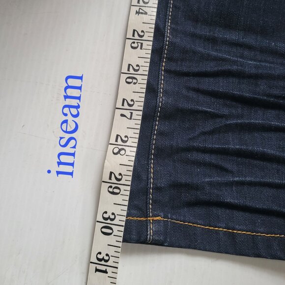 Smoke Rise Jeans Men 32x30 Blue Slim Fit Moto Biker Zipper Distressed Grunge NWT - Picture 10 of 10